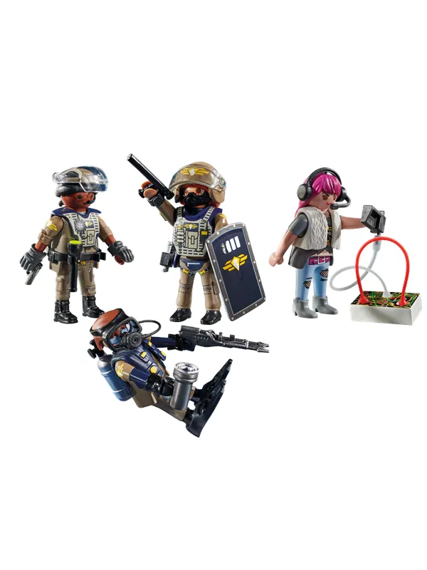 Playmobil City Action - Figursett for taktisk enhet