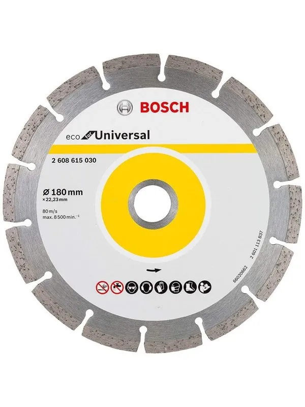 Bosch Diamond Cutting Disc 180 x 22.25 mm Eco for Universal
