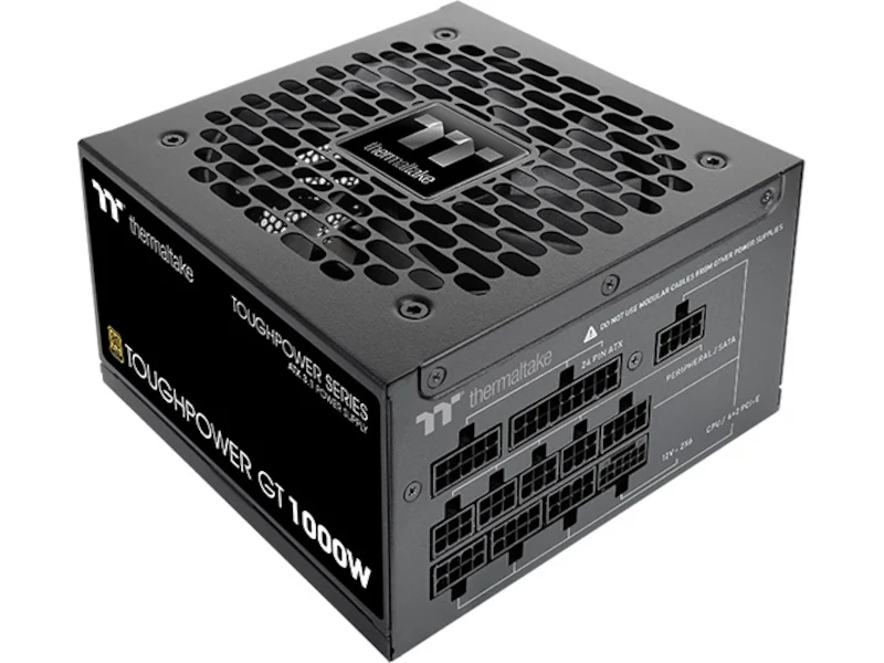 Thermaltake ToughPower GT 1000W Strømforsyning (PSU) - 1000 Watt - 120 mm - ATX - 80 Plus Gold sertifisert