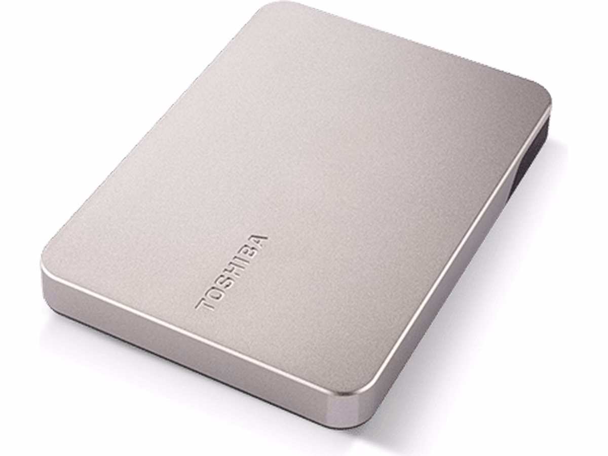 Toshiba Canvio Flex - Ekstern Harddisk - 2TB - Sølv