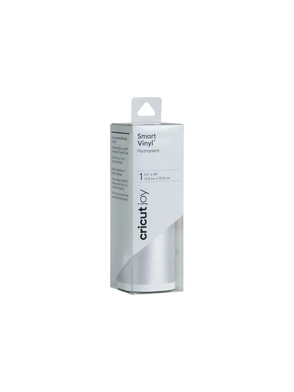 Cricut Joy Smart Vinyl - craft material - 13.9 x 121.9 cm - shimmer silver - vinyl