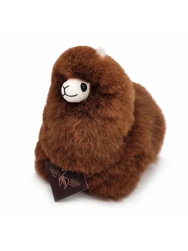 Inkari Alpacas Alpaca mini - Walnut - 15CM