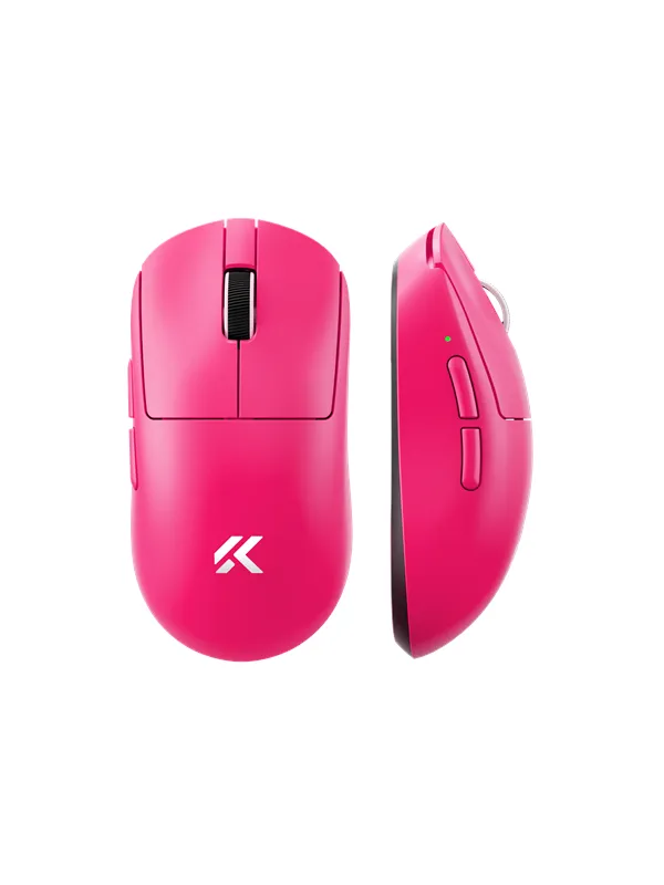 MCHOSE A7 V2 Ultra Lightweight Wireless - Gaming mus - Optisk - 6 - Rosa