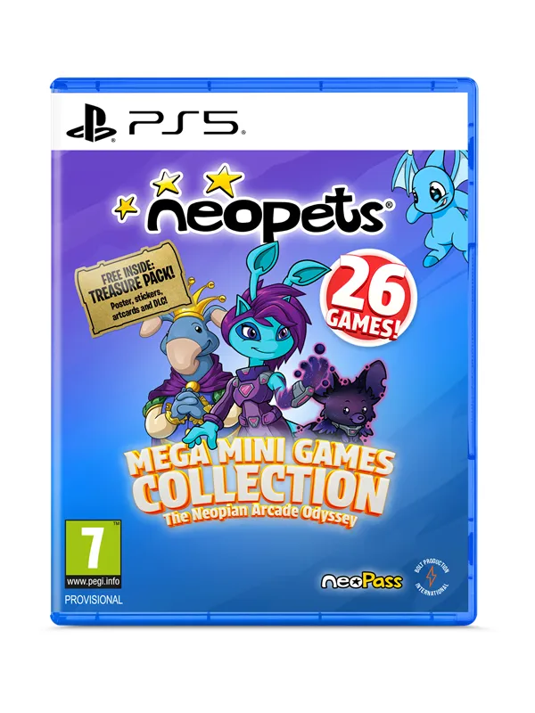 Neopets - Mega Mini Games Collection (Day One Edition) - Sony PlayStation 5 - Collection
