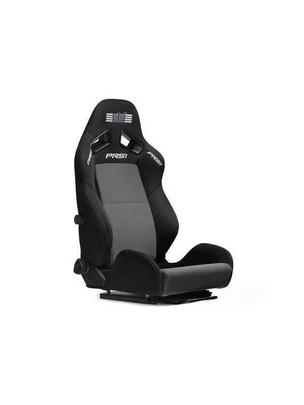 Next Level Racing PRS1 Performance Reclining Seat Sim racing sete - Svart/Grå - Maskestoff - Opptil 150 kg