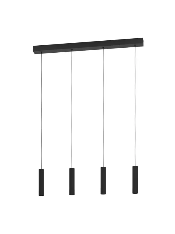 EGLO ALMUDAINA LANGBORD L840 4X480LM DAMPB. SVART