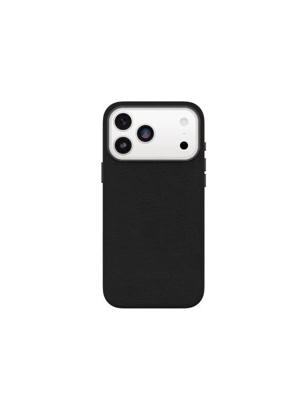 OtterBox Symmetry Cactus Leather Camera Control Apple iPhone 17 Pro Max Noir Ash - black