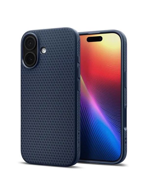 Spigen Liquid Air - navy blue - iPhone 17