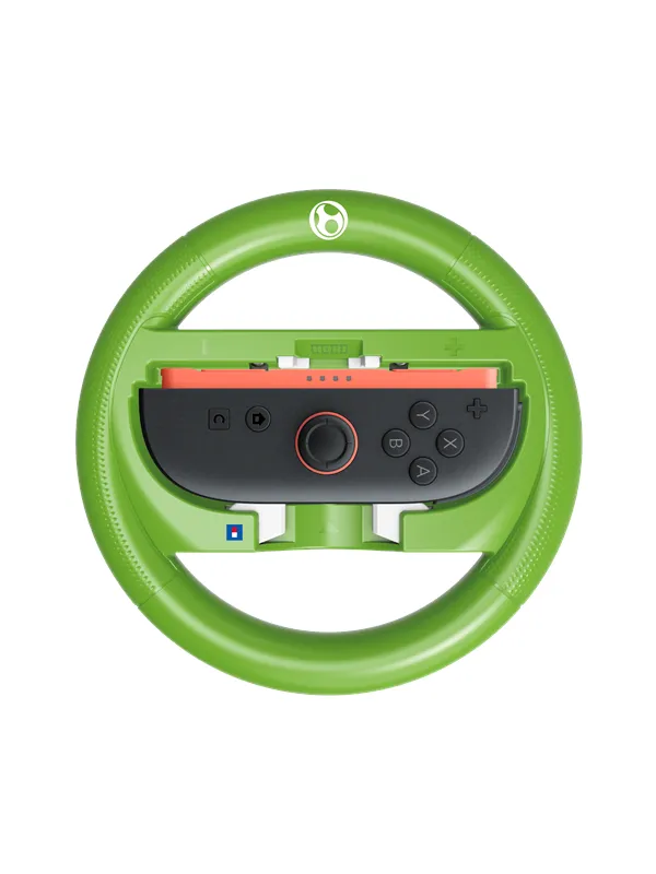 HORI Mario Kart Racing Wheel - Switch 1 & 2 - Yoshi - Wireless