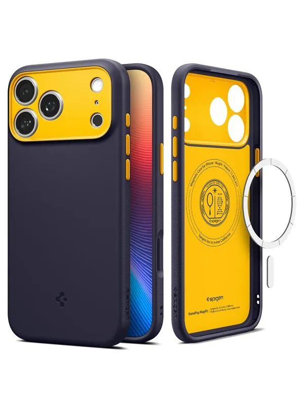Spigen Nano Pop MagSafe - blueberry navy - iPhone 17 Pro Max