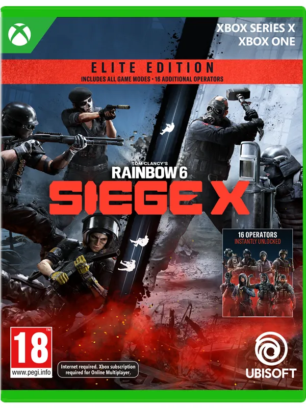 Tom Clancy's Rainbow Six Siege X (Elite Edition) - Microsoft Xbox One - Shooter