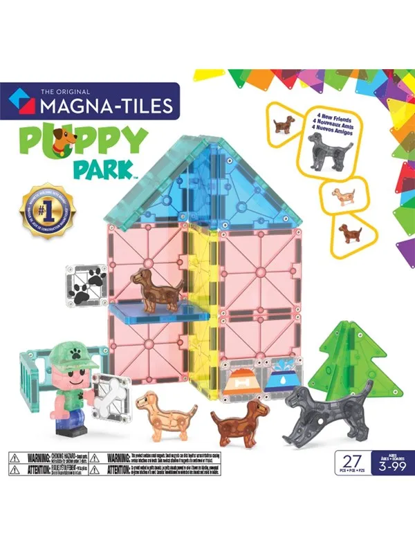 Magna-Tiles Puppy Park 27 pcs