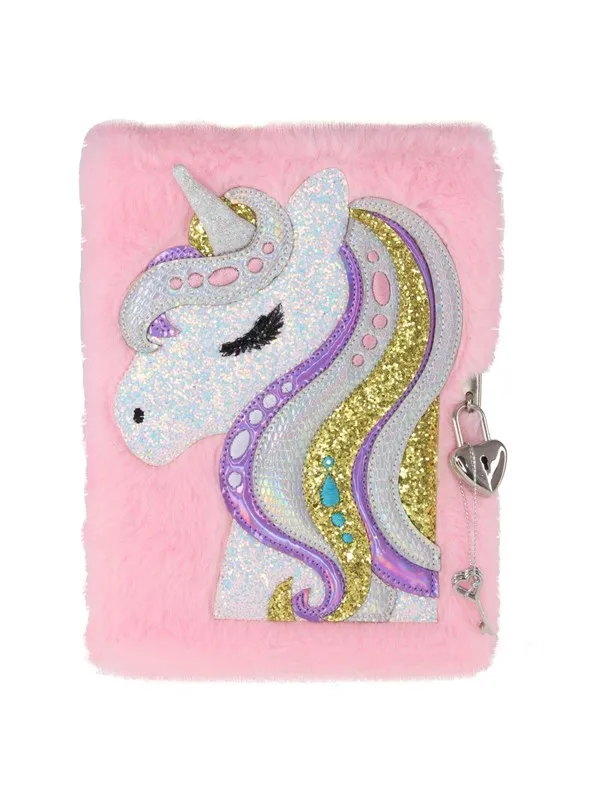 Tinka DIARY PLUSH UNICORN ROSA