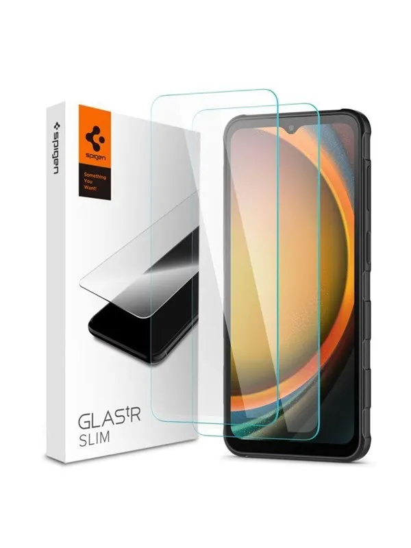 Spigen Glass tR Slim 2 Pack - Samsung Galaxy XCover 7 Pro/ 7