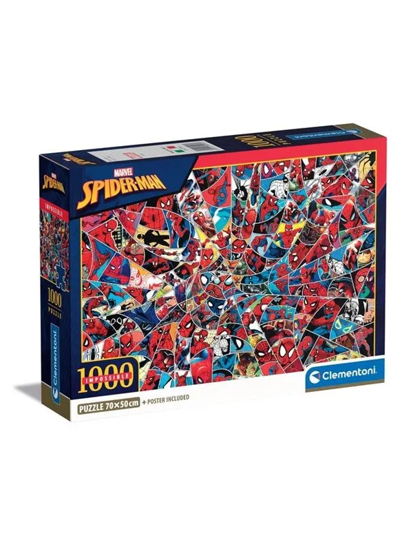 Clementoni Marvel Spider-Man "Impossible" Challenge Puzzle (1000)
