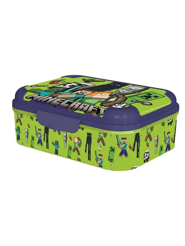 Euromic MINECRAFT Asker Lunch box 17 x 13.5 x 6.2 cm