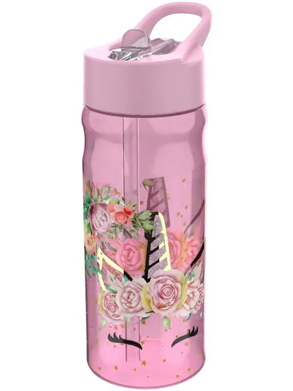 Euromic UNICORN FLOWERS water bottle 500ml