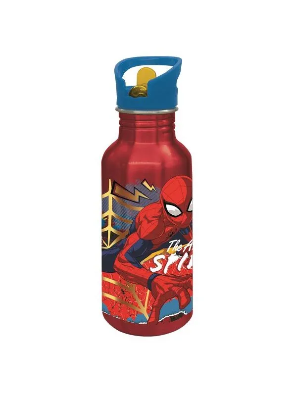 Marvel Spider-Man Aluminium Drinking Bottle Sipper 545 ml