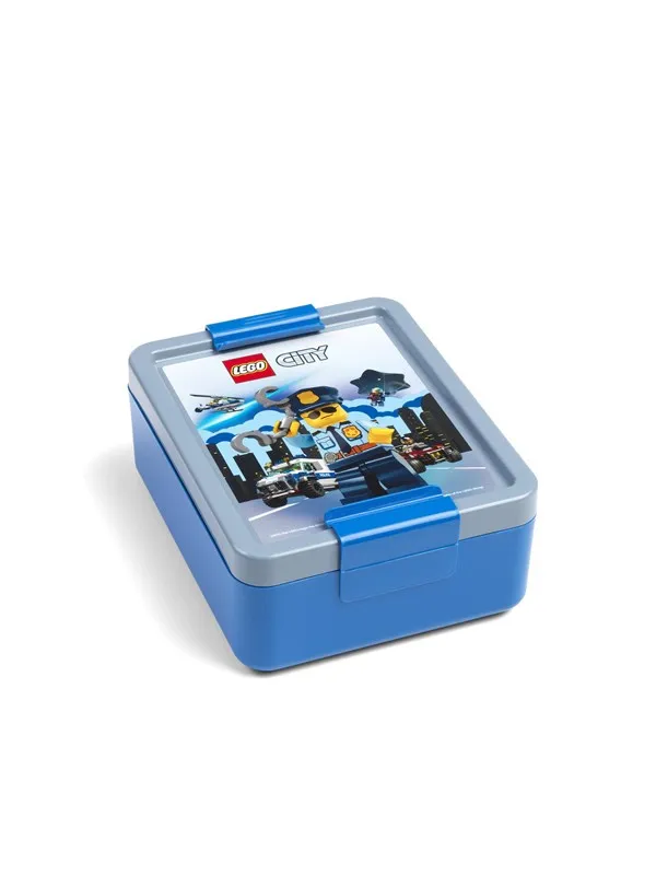 Euromic LEGO® Lunch box w/divider - LEGO® City