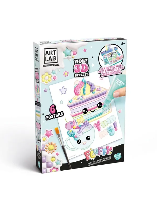 Art Lab Fluffy Paint Kit