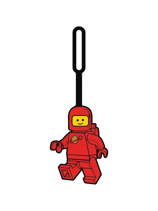 Euromic LEGO® Iconic Spaceman Red bag tag