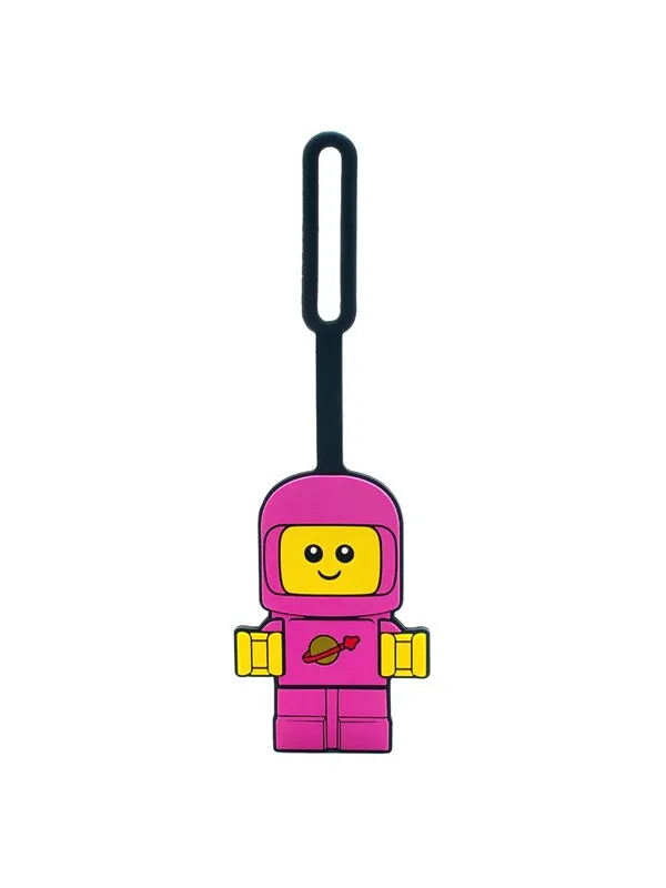 Euromic LEGO® Bag Tag/Luggage tag Spacebaby Pink