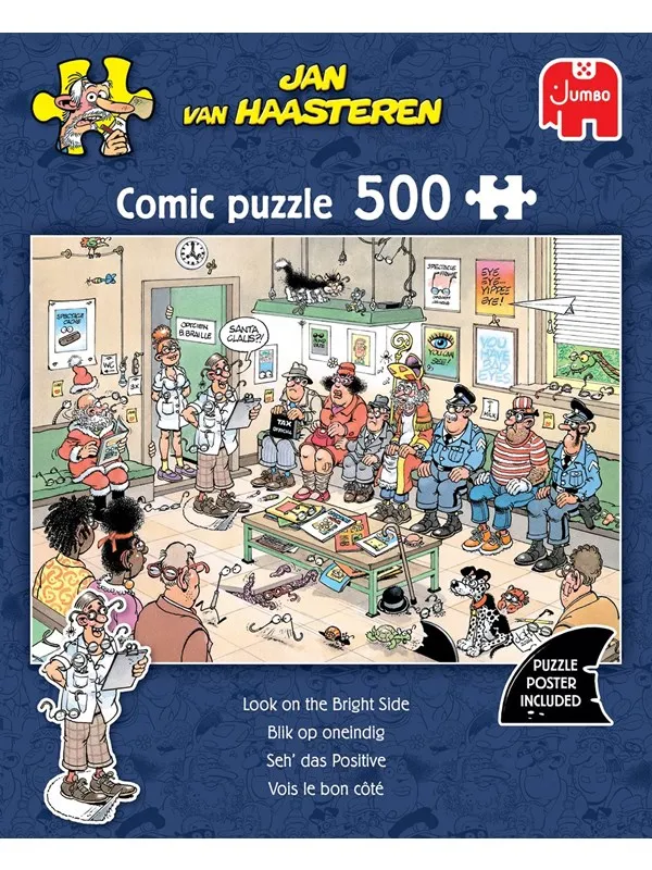 Jan van Haasteren Look on the Bright side (500)
