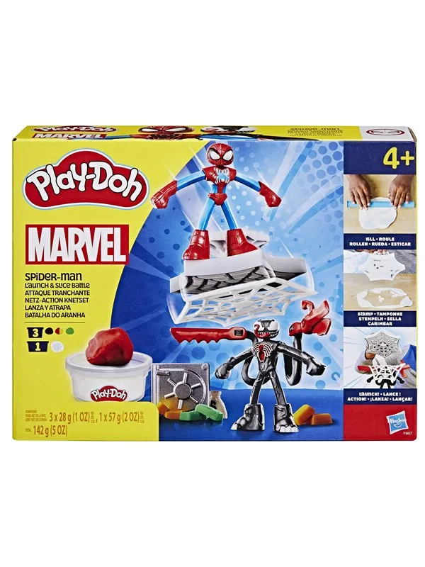 Play-Doh Marvel Spider-Man Launch & Suce Battle