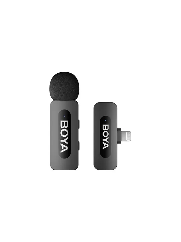 BOYA Microphone By-V1 Mini V2.0 Lightning Wireless 2.4 Ghz