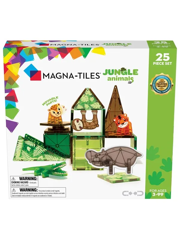 Magna-Tiles Jungle Animals 25 pcs set