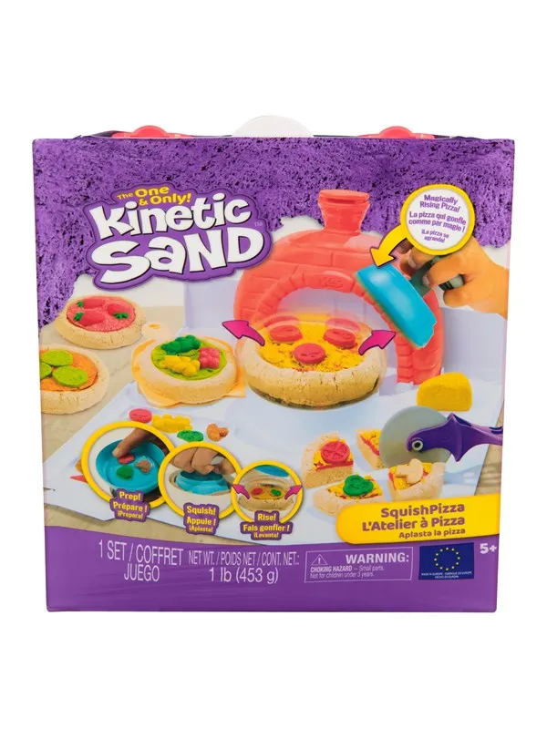 Kinetic Sand Squish Pizza