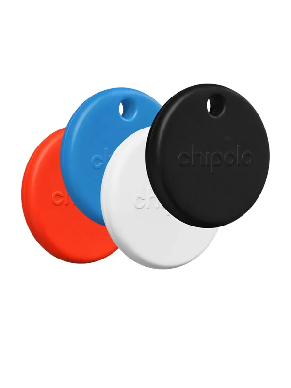Chipolo POP - Black/White/Red/Blue (4-Pack)