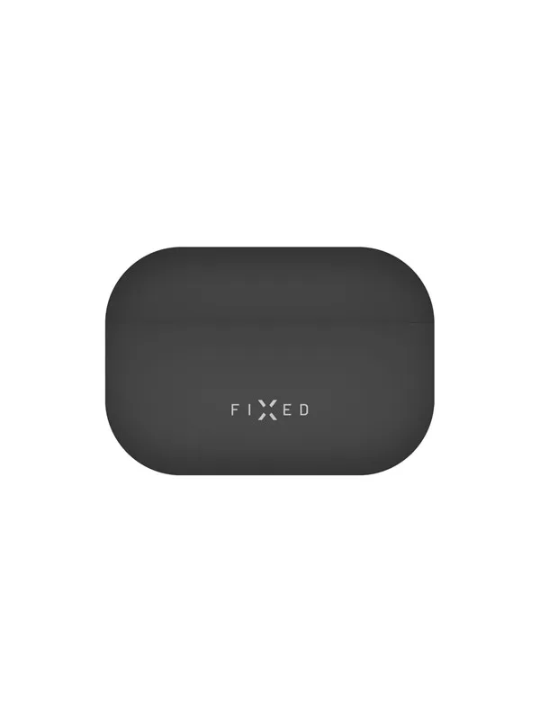 FIXED Silky Silicone case for Apple AirPods Pro 2 Black