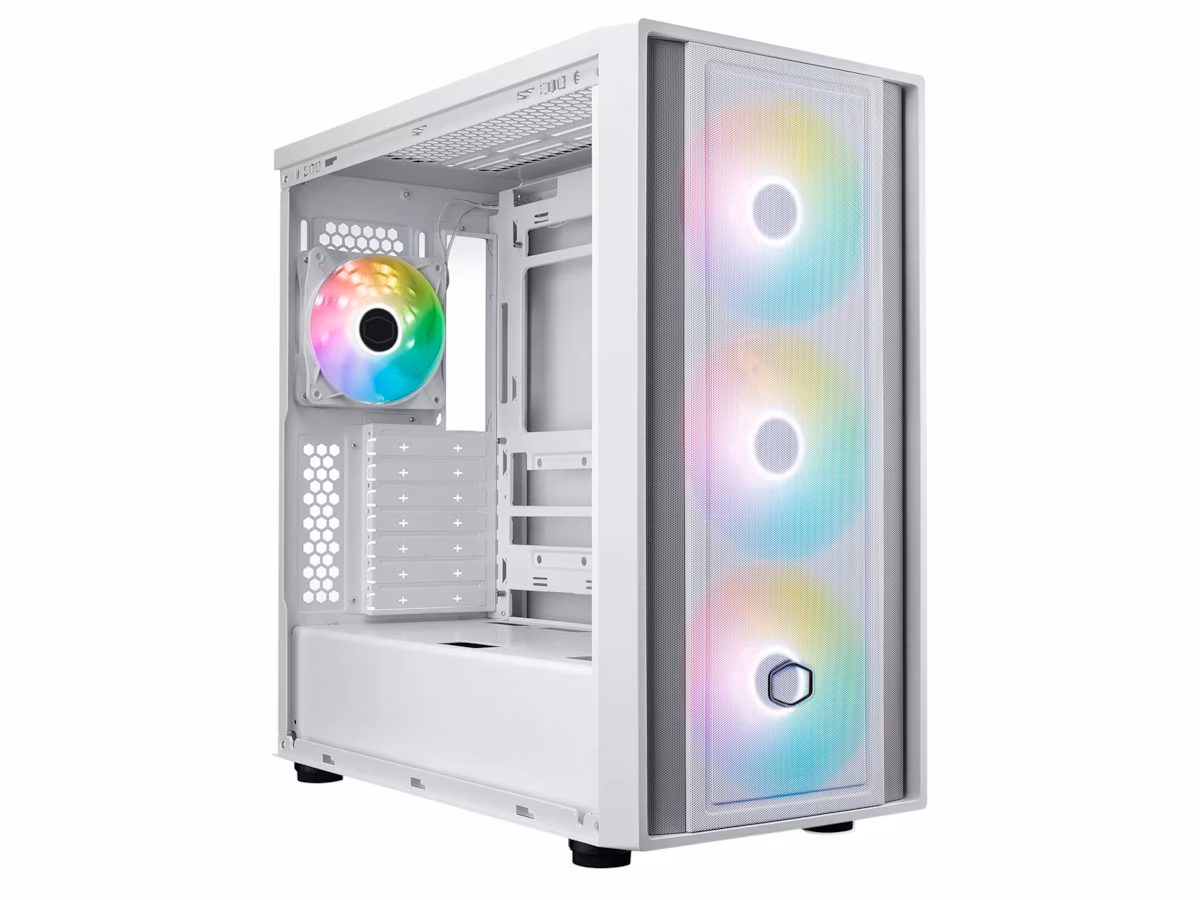 Cooler Master MasterBox 600 - Kabinett - Tower - Hvit