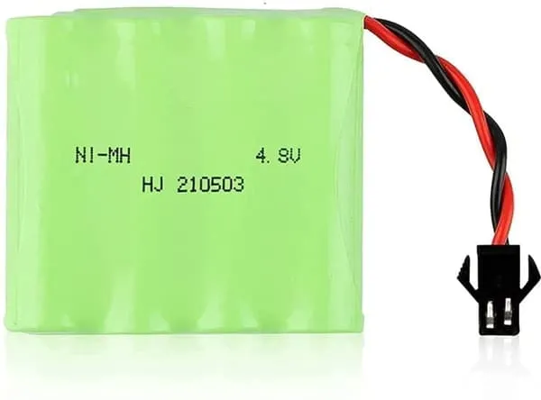 1-del oppladbart 4,8V Ni-MH 1200mAh for bilfjernkontroll - Tilbehør til fjernstyrte leker batteri
