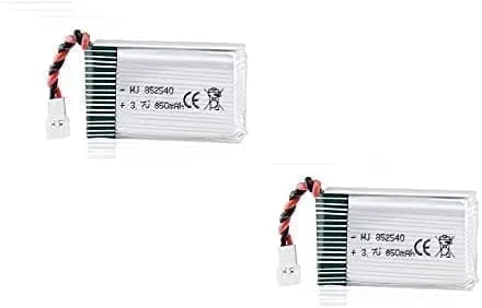 Syma 2 stk oppladbart 3,7 v, 850mAh Rc Quadcopter Droner X5SC X5SW - tilbehør til fjernstyrte leker Lipo-batteri