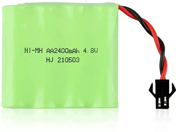 1-del oppladbart 4,8V Ni-Mh 2400 mAh - Tilbehør til fjernstyrte leker batteri
