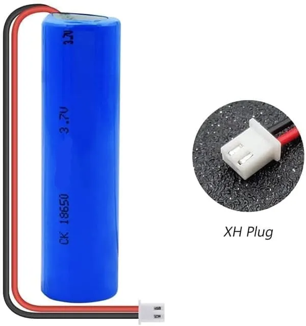 1 stk 3.7V 2000mAh 1S med SM Plug Connector - Tilbehør til Fjernstyrte Leker Lipo Batteri