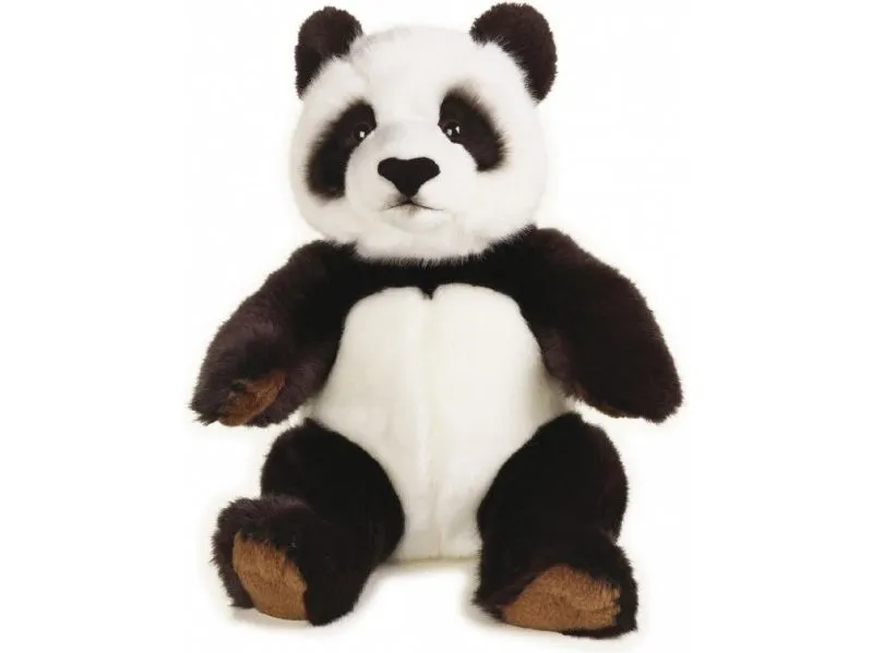 Dante Plusz Dyr National Geographic Panda Stor svart/hvit 26 cm (003-70773)