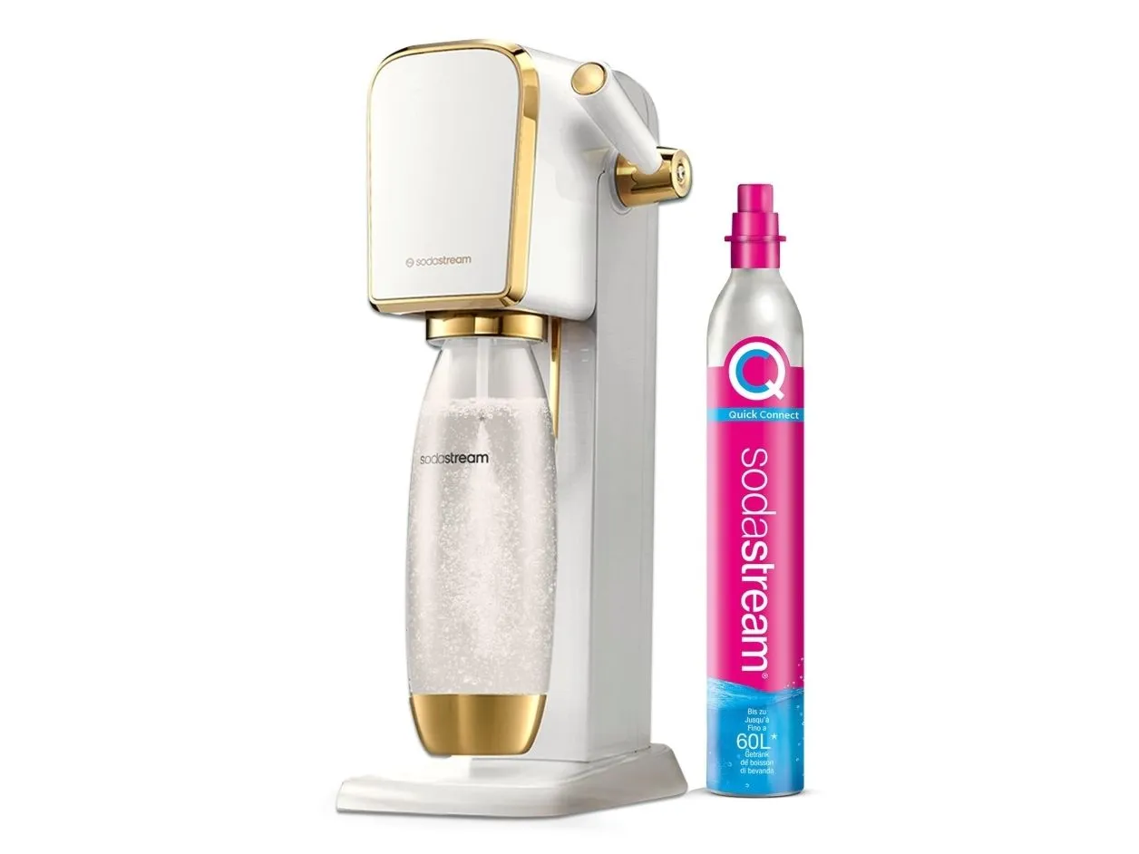 SodaStream 1013511415, Gull, Hvit, Plast, 185 mm, 298 mm, 440 mm, 3,5 kg