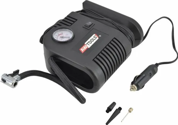 AWTools bilkompressor AWTOOLS KOMPRESSOR 12V 84W 4 BAR