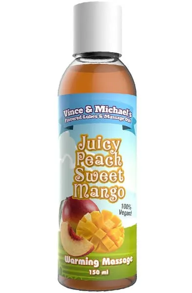 Juicy Peach Sweet Mango Warming Massage 150ml Massasjeolje