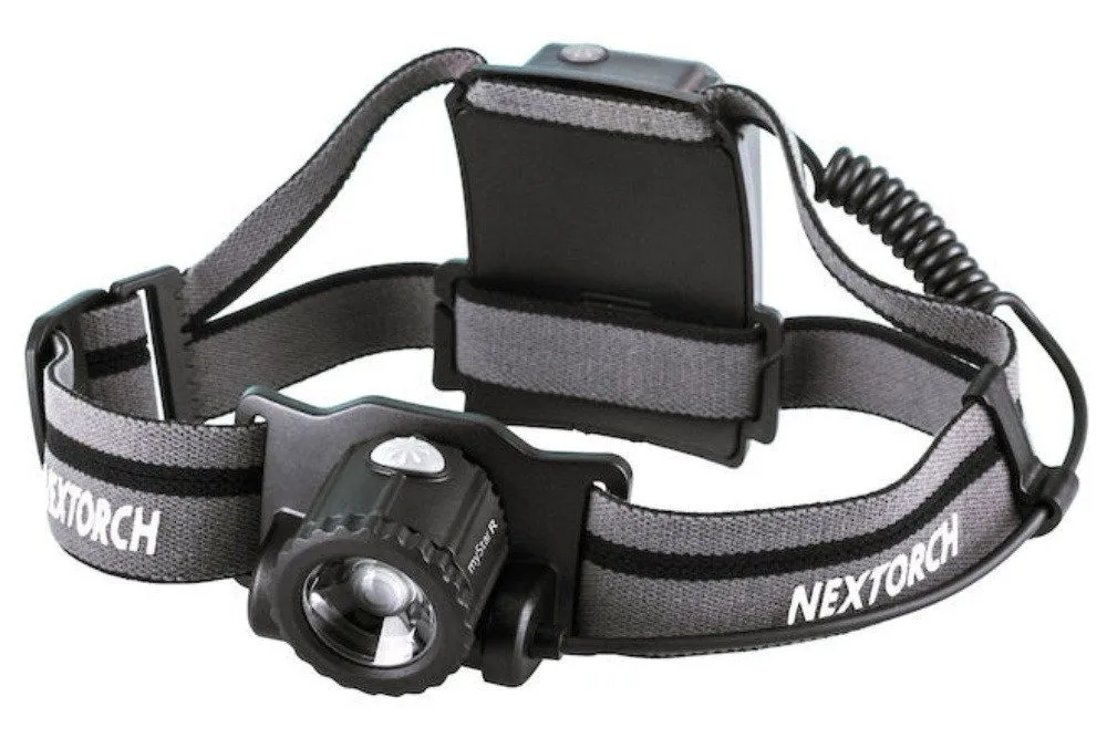 Nextorch hodelykt myStar R 760lm/220m/3000mAh/Alm AA USB micro oppladbar