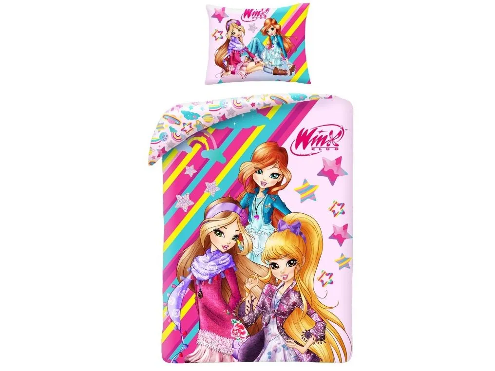 Winx Club sengetøy 140x200 cm bomull