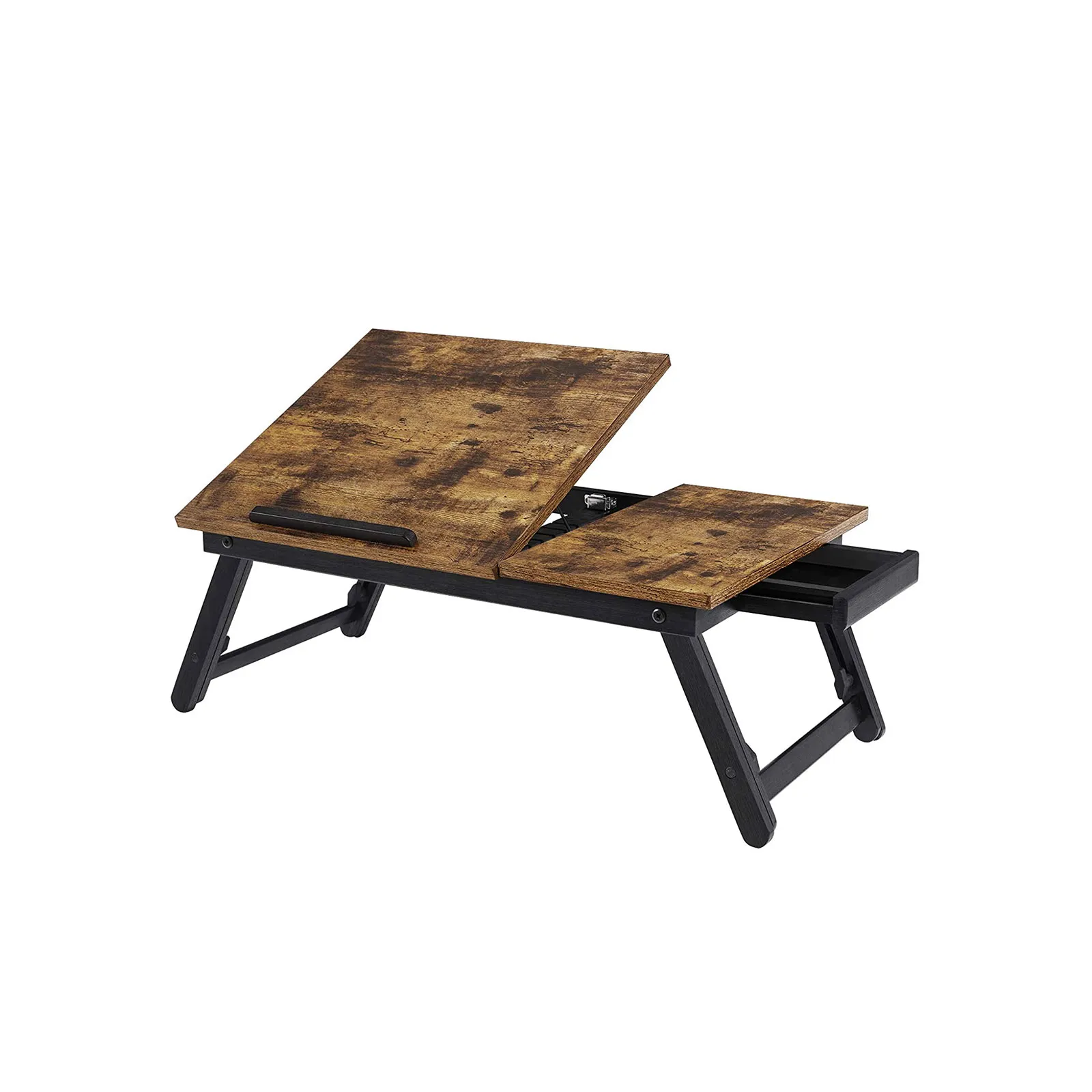 Laptopbord, 55x35x23 cm, Brun