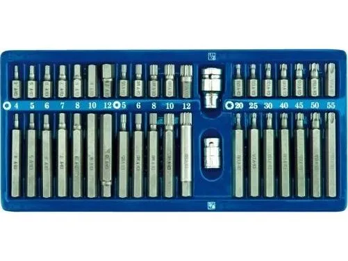 SILVER TORX-spisser T40 40 stk.