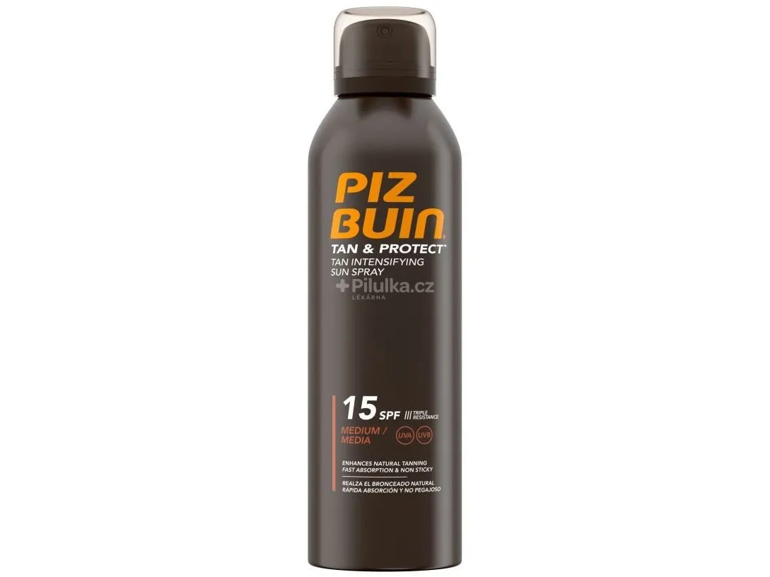 Piz Buin Tan & Protect Tan Intensifying Sun spray - SPF 15 - 150 ml