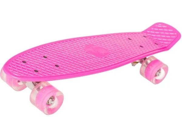 Victoria Sport skateboard i plast Enero rosa