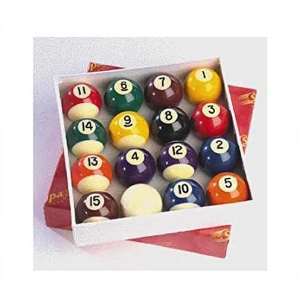 Carta Sport Stripes & Spots Pool Balls (Pack Of 16)