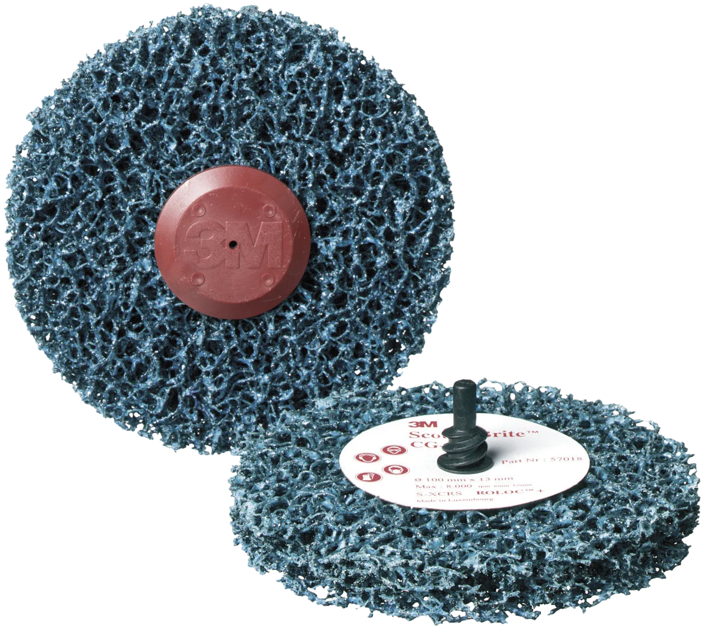 Grovslipeplate Roloc CG-ZR blå 150×13mm